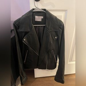 ASOS leather jacket size 8